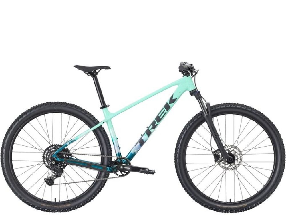 Trek Marlin 5 Gen 3 - miami-green-dark-aquatic-fade Rahmengröße: M/L