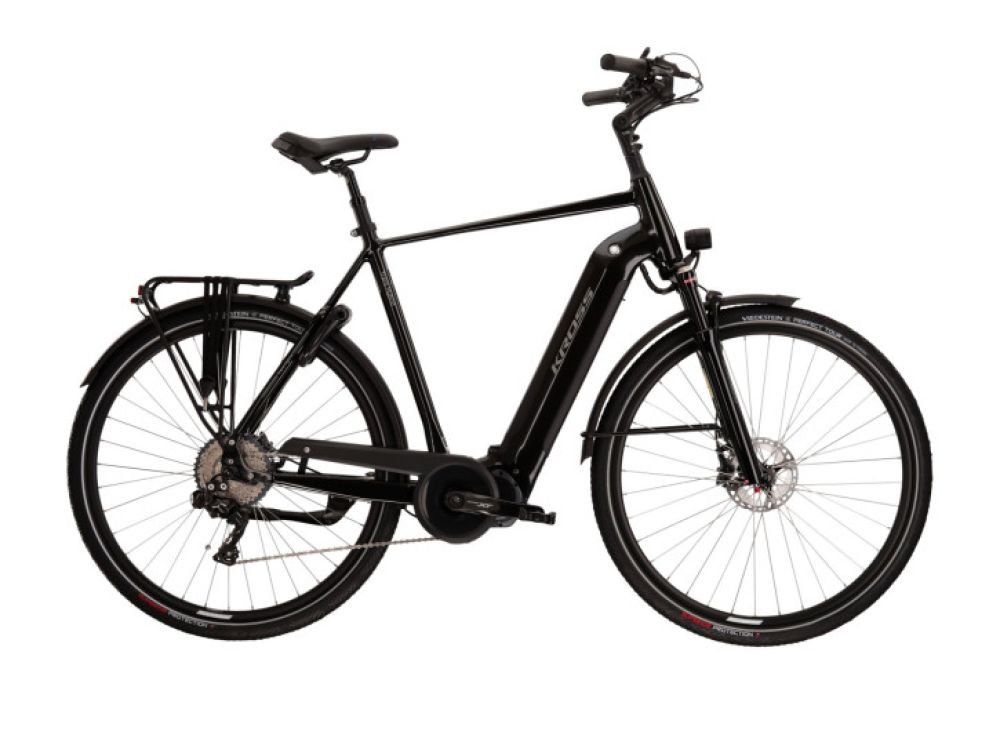 Kross Trans Hybrid Prestige Men 630 Wh black - RH-XL