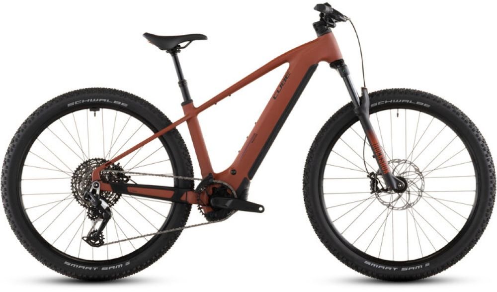 Cube Reaction Hybrid Race 800 - amber-black Rahmengröße: M