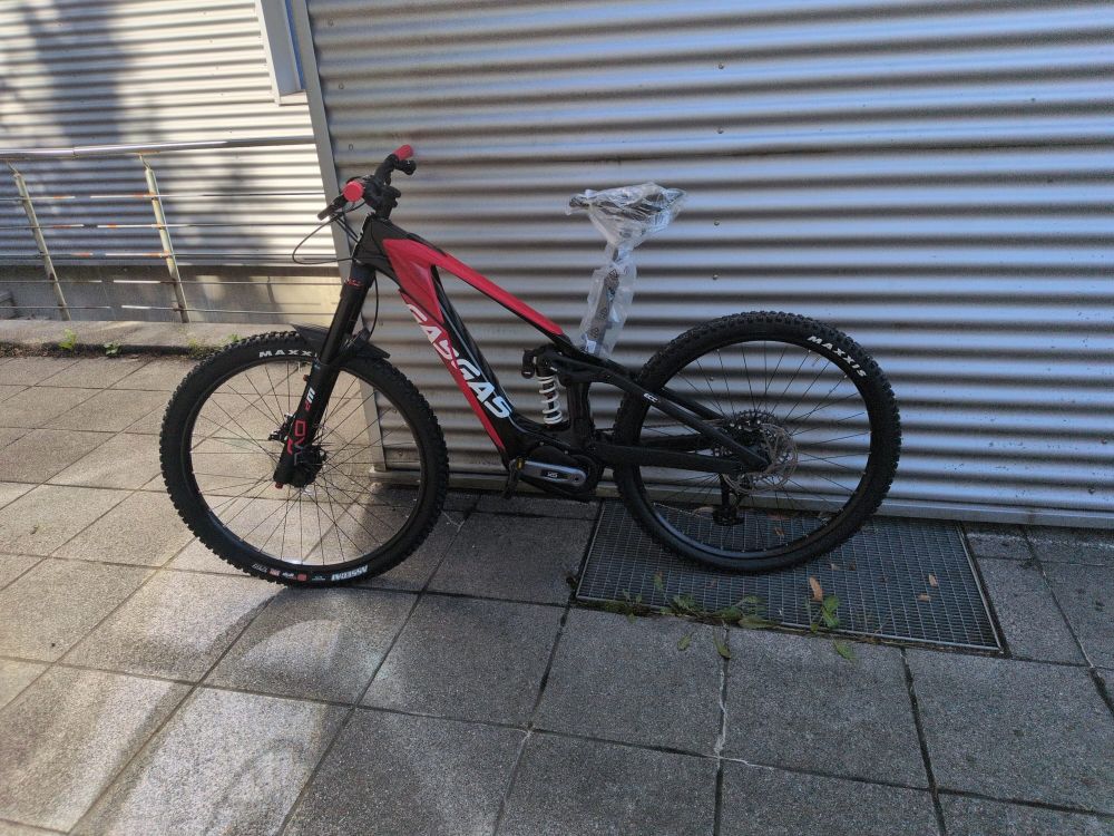 GasGas ECC 5 Carbon E-Enduro Gr. S/M neuwertig — 630 Wh SRAM Powertrain