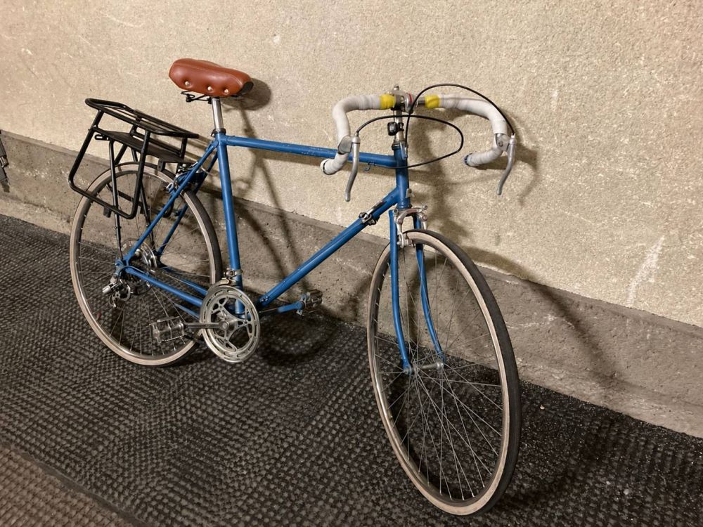 Vintage Tourenrennrad 28 Zoll mit Gepäckträger