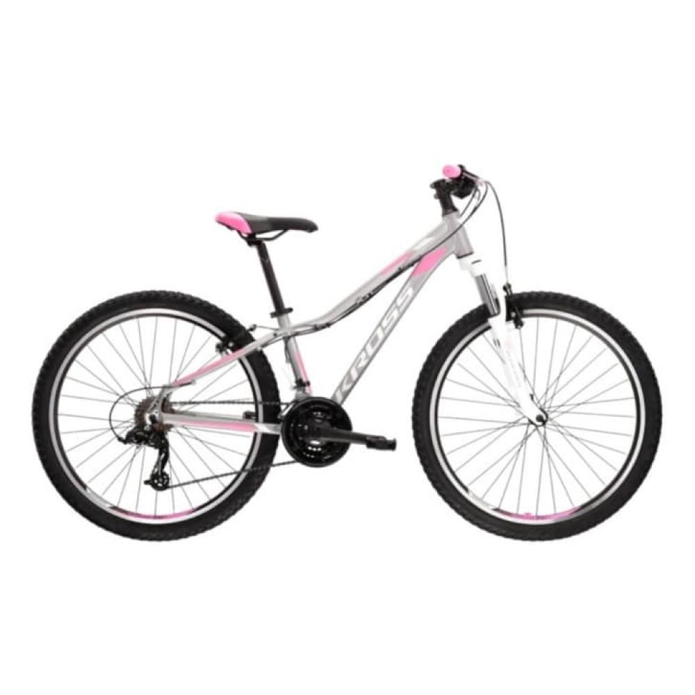 Kross Lea 2.0 27.5 silver white pink - RH-M