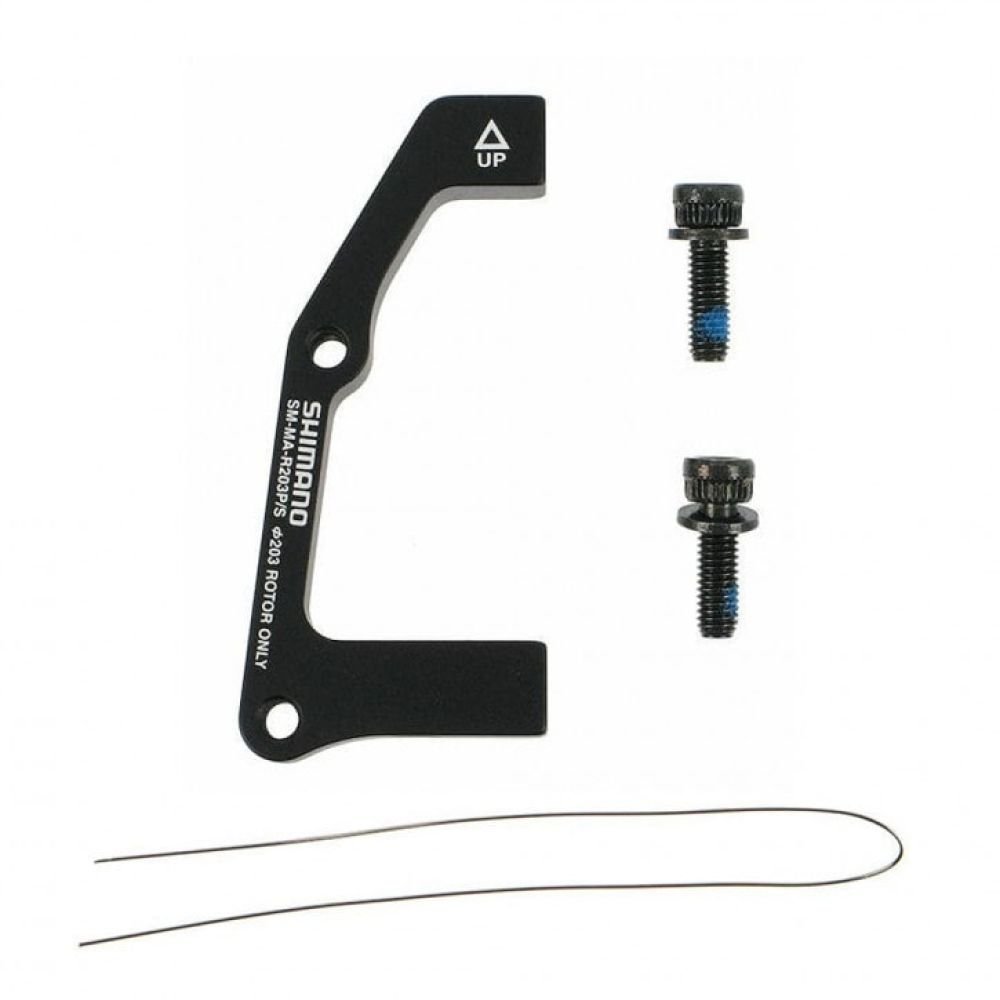 Shimano Scheibenbremsadapter von PM-Bremssattel auf IS-Gabel/-Rahmen hinten