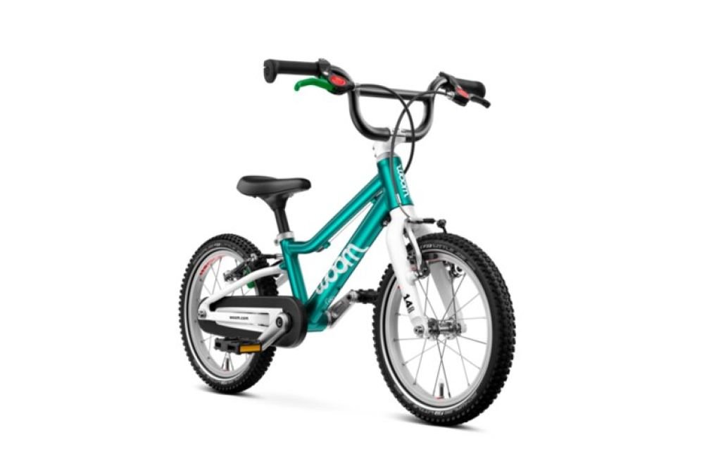 Woom GO 2 - metallic-turquoise Rahmengröße: 14"