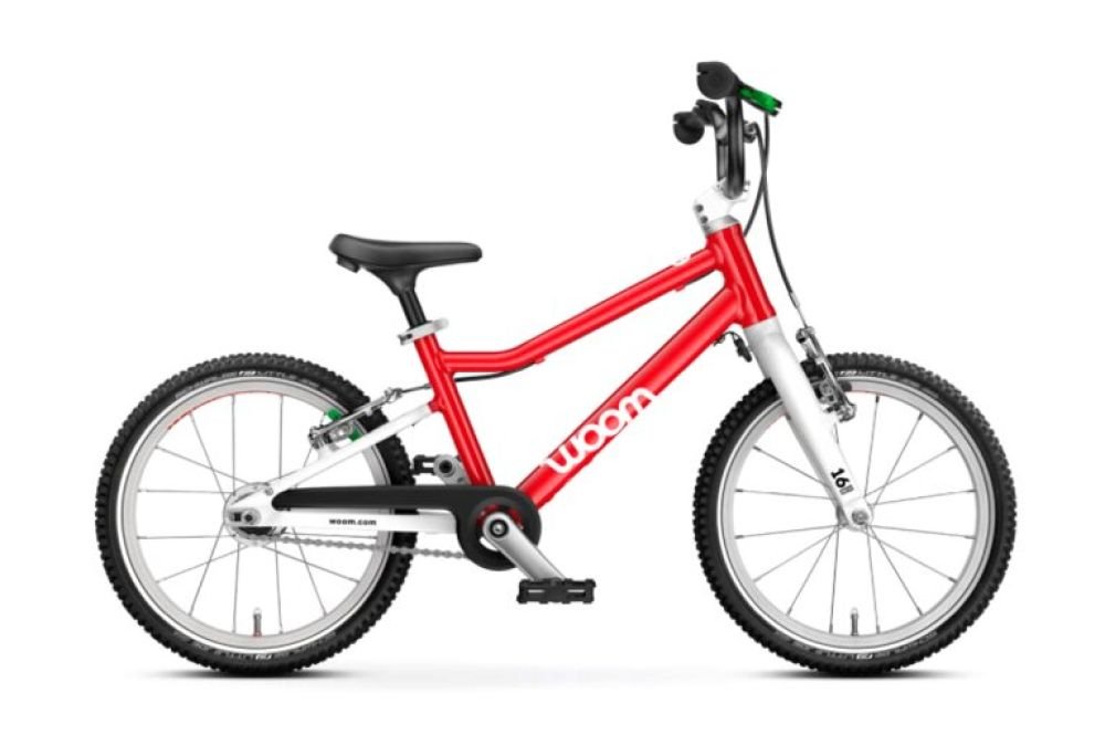 Woom GO 3 Automagic - woom-red Rahmengröße: 16"