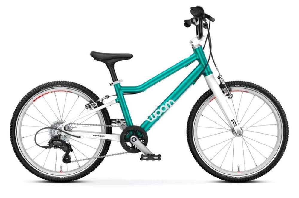 Woom GO 4 - metallic-turquoise Rahmengröße: 20"