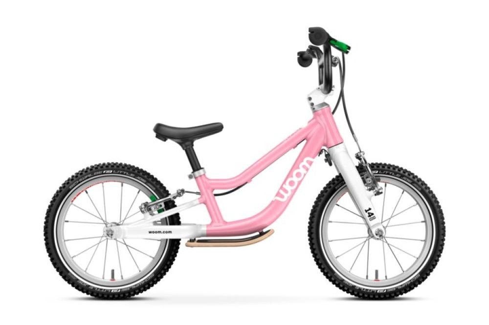 Woom GO 1 PLUS - powder-pink Rahmengröße: 14"