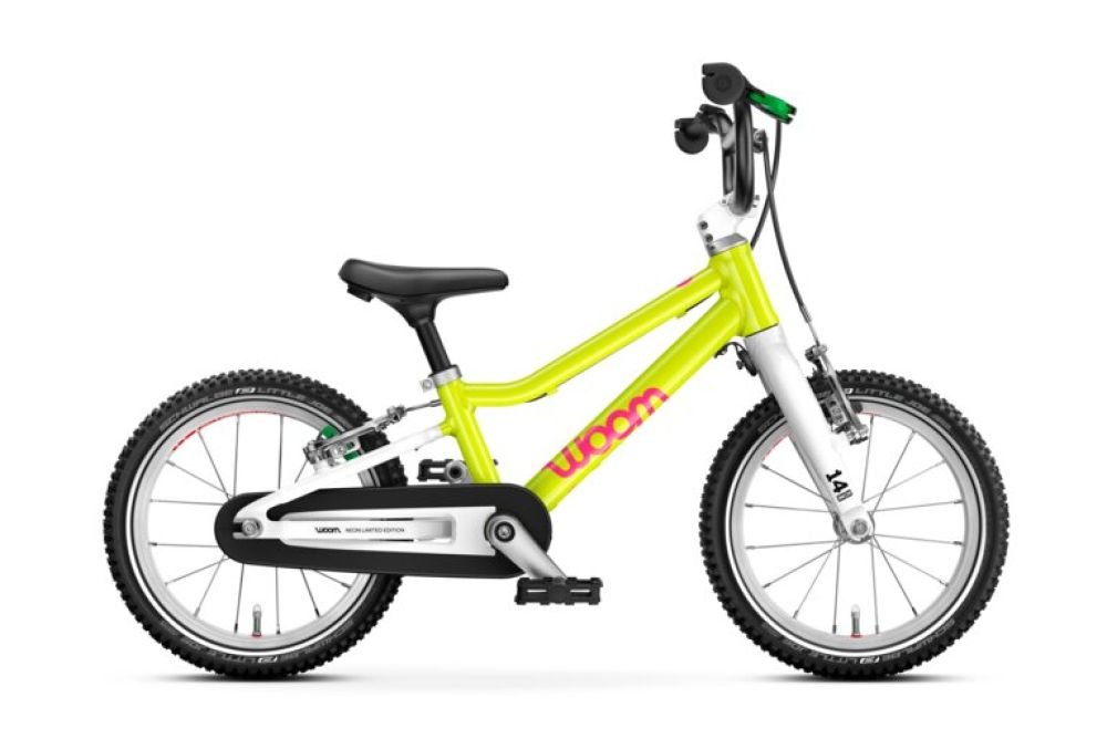 Woom GO 2 - neon-lime Rahmengröße: 14"