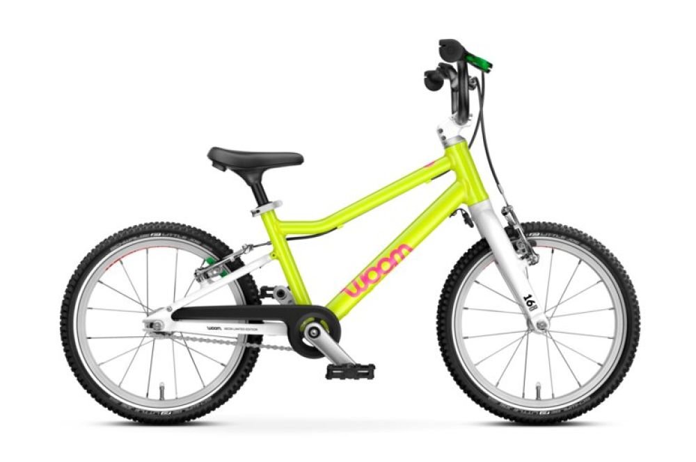 Woom GO 3 - neon-lime Rahmengröße: 16"