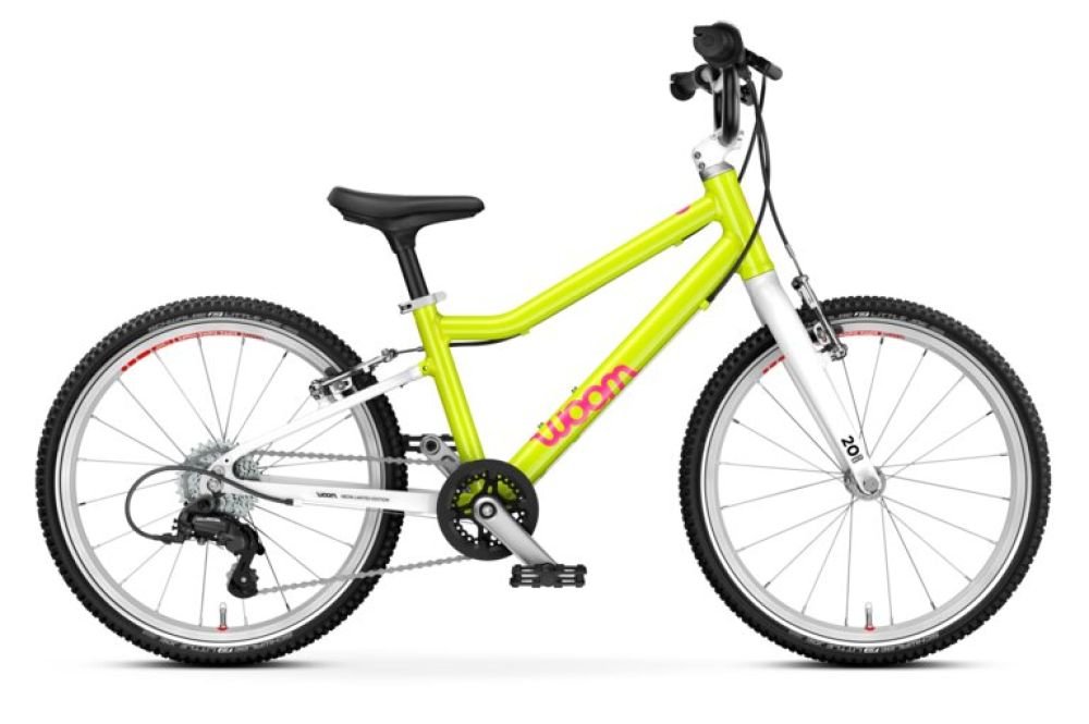 Woom GO 4 - neon-lime Rahmengröße: 20"