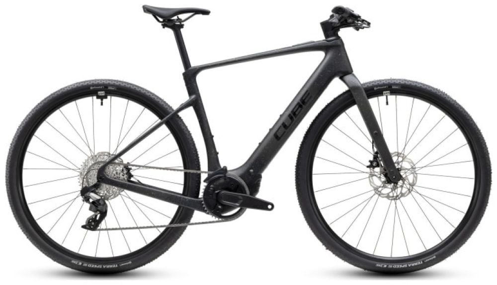 Cube Nulane Hybrid C:62 SLX 400X mineralblack´n´orange - RH-XS
