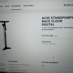 Produktbild 5 von Fahrradpumpe ACID RACE FLOOR DIGITAL für Französisches Ventil und Autoventil