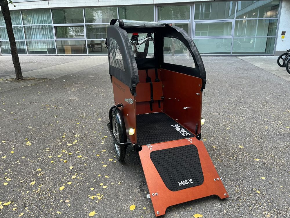 Big E DOG Kinder Elektro Lastenrad Cargo Bike Transporter Lastenfahrrad Dreirad E-Bike
