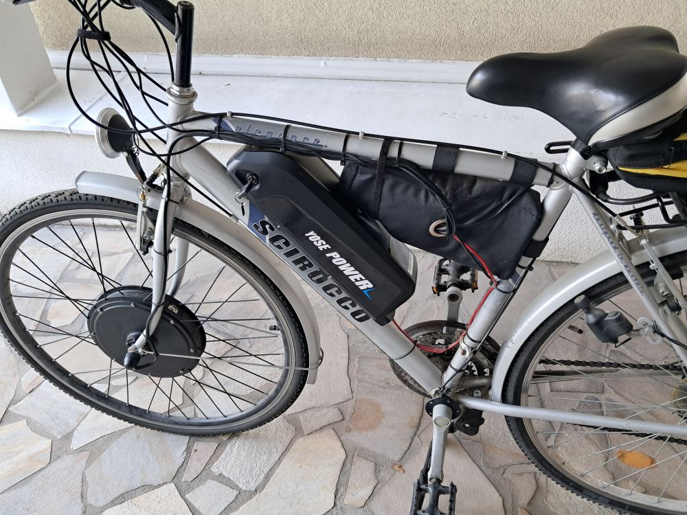 E-Bike 28 Zoll inkl. Akku 15,6Ah mit 500 Watt Frontmotor