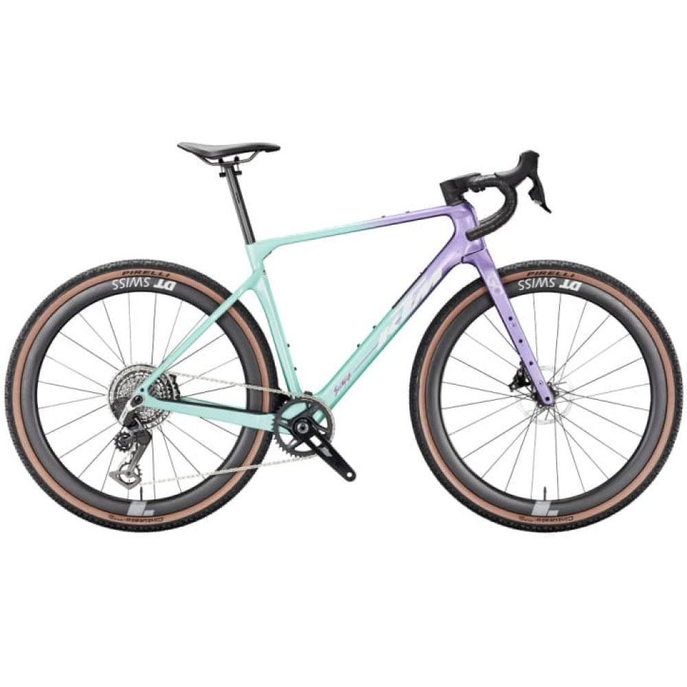KTM Gravelator Prime smaragd/violet 2026 - RH-XS