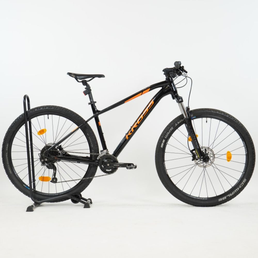 Kross Level 1.0 SR black orange 2021 RH-L Gebrauchtrad